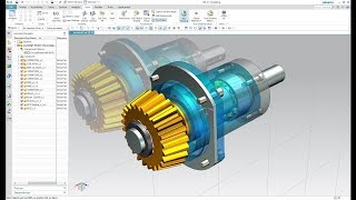 Siemens Nx Gear System Assembly