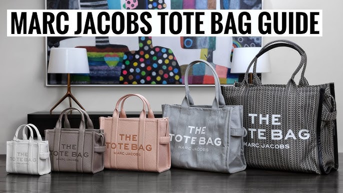 Marc Jacobs: The Tote Bag Jacquard Size Comparison 