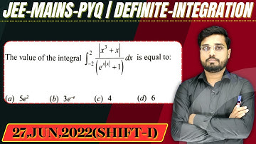 JEE Mains 2022 PYQ [27,JUN,2022(Shift-I)] || then find the velue || Definite Integration PYQ