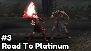 Challenge Of The Titans - God Of War 2 Road To Platinum Live Stream #3