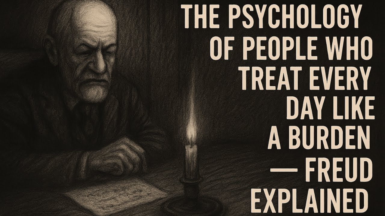 The Psychology of People Who Treat Every Day Like a Burden — Freud Explained