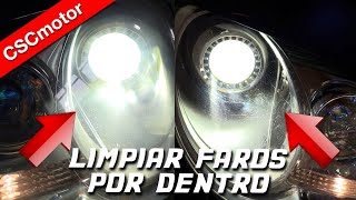 Limpiar faros por dentro muy fácil | Consejos