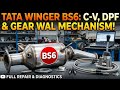 NOX sensor reservoir dpf testing laptop testing liveTataWingerBS6#AutomobileElectrician#Vehicle