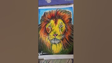 NOOB TO PRO LION SKETCH 🥰🥰😱😱#shorts#drawing