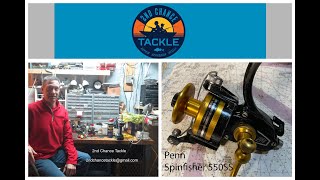 Penn SpinFisher 550SS with faulty anti reverse   How to service and assemble this reel