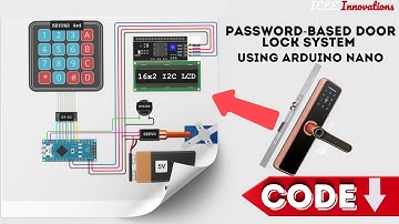 Password-Based Door Lock System Using Arduino Nano | Secret Door Lock System | MINI Projects