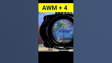 Awm + 4x Scope Headshot #Pubgshorts#sniperlovers#Bgmi
