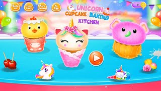 Unicorn Cupcake Baking Kitchen: Dessert Games screenshot 4