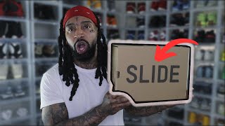 Adidas Yeezy Slide Dark Onyx UnBoxing & Review!!!