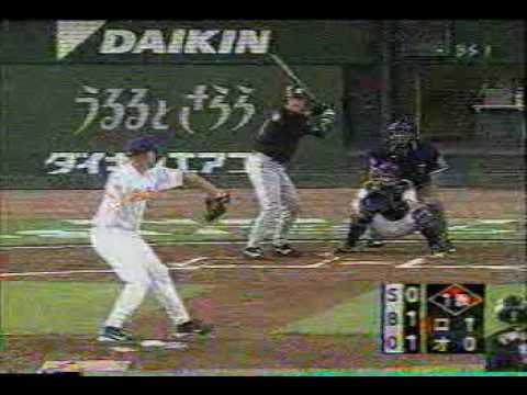 MLB ネイサン・ミンチー 実使用ジャージ カープ、ロッテ BBM2004