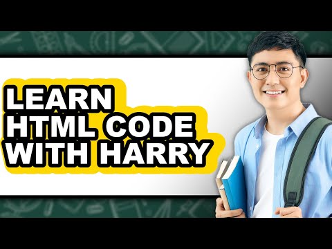 Capa de How to Learn HTML Code with Harry Updated