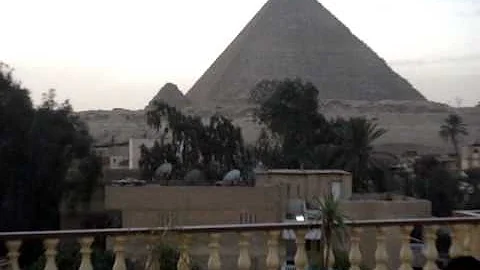 View from apt in Giza