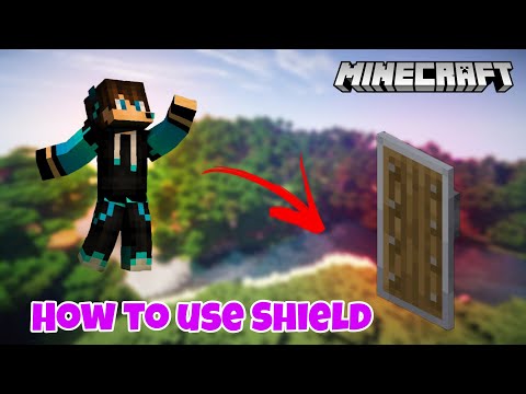 How to use Shield in Minecraft || Minecraft pocket edition - YouTube