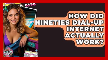 How Did Nineties Dial-up Internet Actually Work? - I