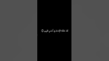 سورة التين شاشة سوداء للشيخ أحمد العجمي ❤️❤️