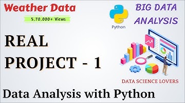 Project - 1 | Data-analyse met Python | #DataScience | Weerdataset