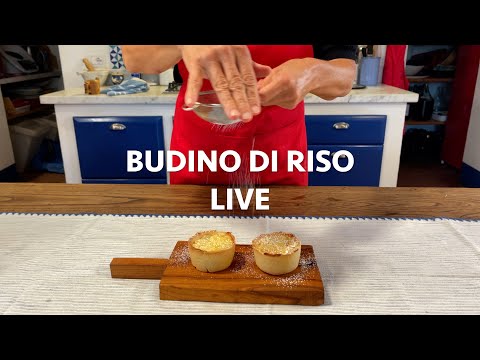 Budino di Riso : let's make this Tuscan rice pudding!