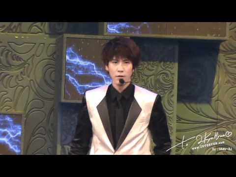 [Fancam] 110223 : SJ-M CCTV Recording Perfection (Tai Wan Mei) COMEBACK STAGE [Kyuhyun Focus]