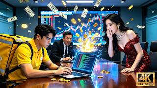 Delivery nakakita ng computer, nailigtas ang kumpanya, hindi siya pinakawalan ng CEO na maganda!