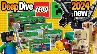 IMPRESSION AND THOUGHTS New 2024 Summer Sets Lego Minecraft Theme