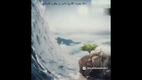 دعاء / بصوت القارئ ناصر بن يعقوب الذوادي