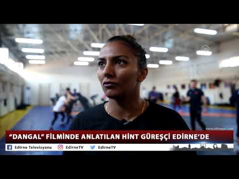 “DANGAL” FİLMİNDE ANLATILAN HİNT GÜREŞÇİ EDİRNE’DE