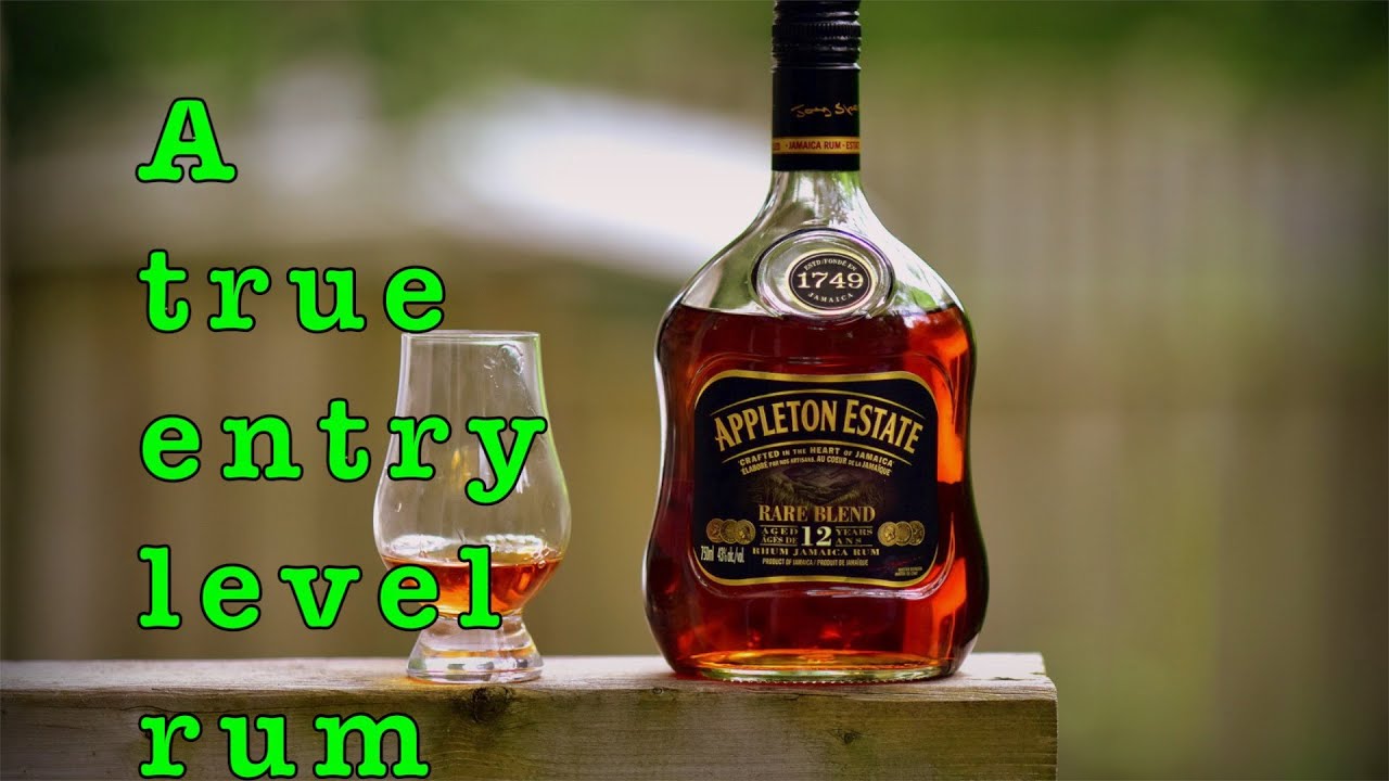 privilegeret pustes op Industriel Appleton Estate 12yr rare cask rum review - YouTube