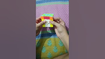 #Checker board pattern in a 4*4 Rubick