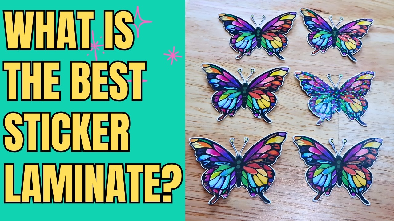 Не тратьте материал зря! Лучший ламинат для наклеек Cricut: печать, затем резка.