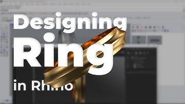 Designing a Realistic Wedding Ring in Rhinoceros and V-Ray