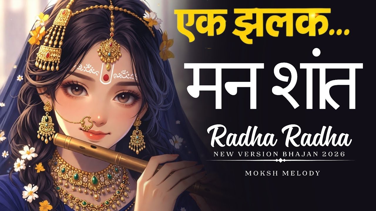 🌼 Soulful Radha Krishna Evening Bhajans 2026 | Divine Nonstop Krishna Bhakti Songs | Peacful Bhajan