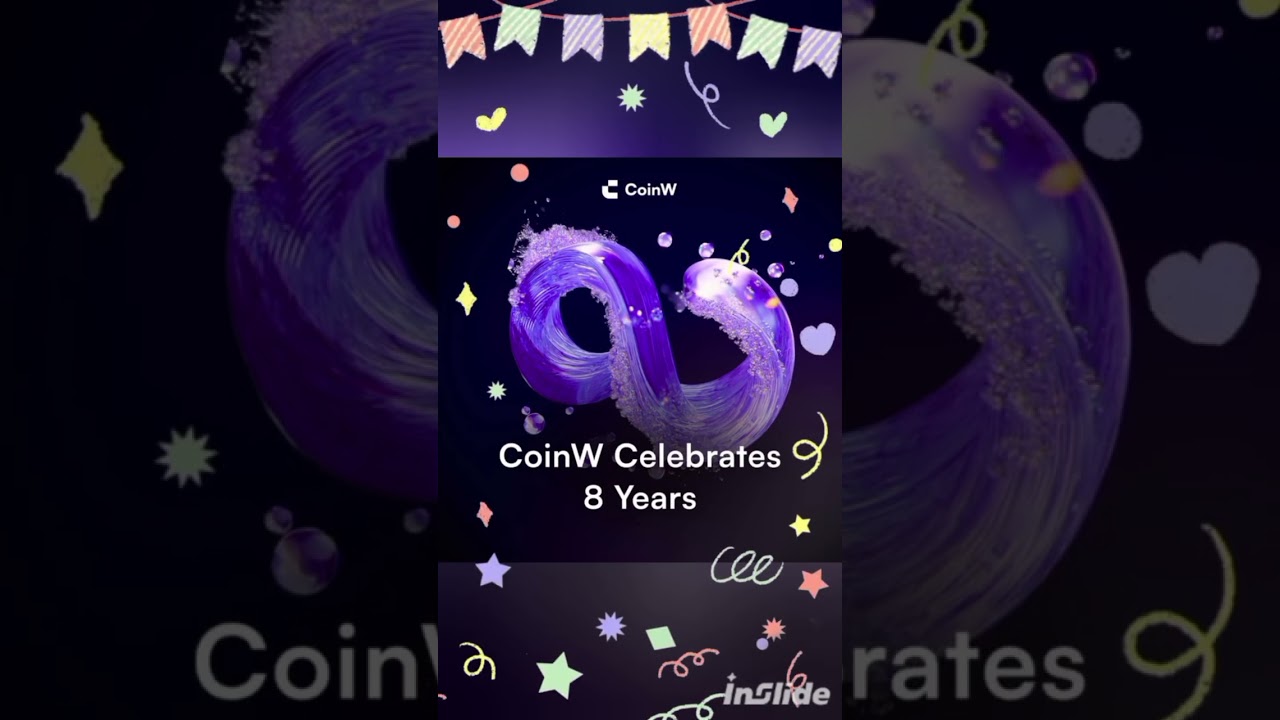 CoinW turns 8 years already 🎉15M+ users. $50B+ daily trading volume. 