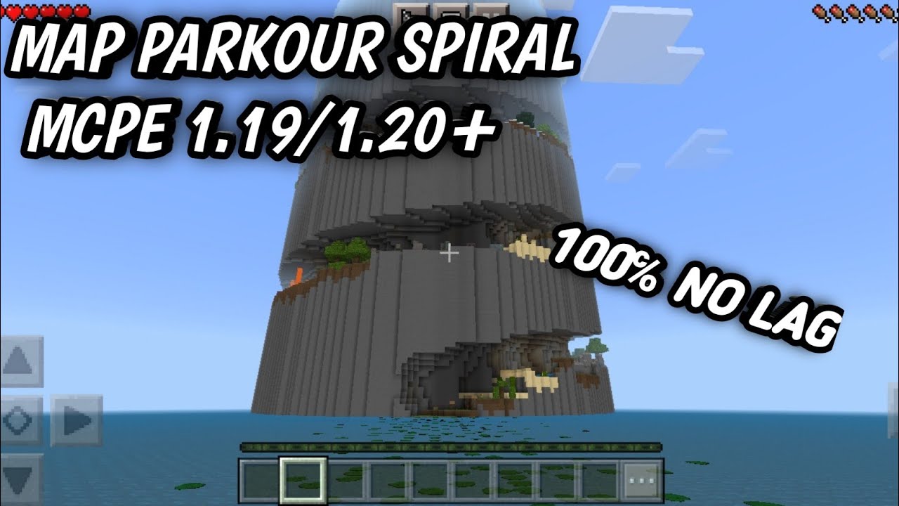 Download Map Parkour Spiral Di MCPE 1.19/1.20+ Terbaru - YouTube