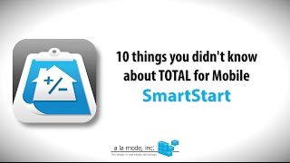 Appraiser Tech Tip:  TOTAL for Mobile's SmartStart feature screenshot 2