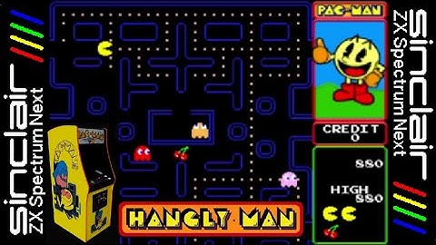 HANGLY-MAN ARCADE (R.A.M.S.) - ZX Spectrum Next