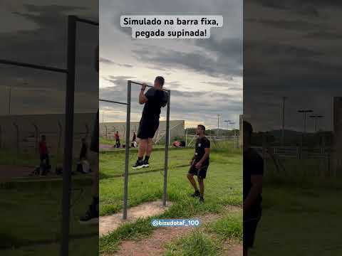 Barra fixa pegada