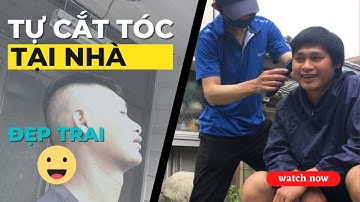 Cắt tóc cho em trai cùng Công ty - Tự cắt tóc tại nhà | Cuộc sống ở Nhật Bản