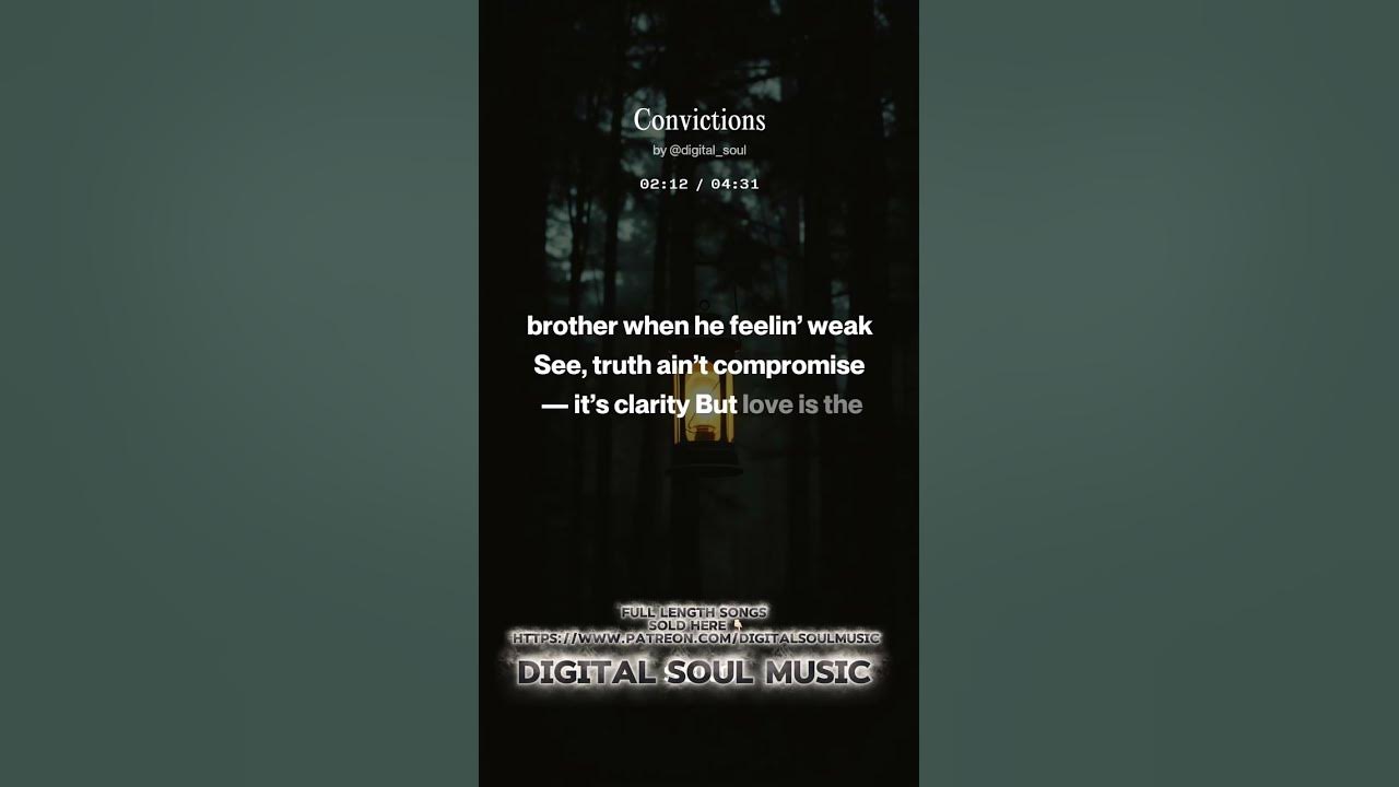 🎵 CONVICTION – A Southern Grit x Gospel Rap
