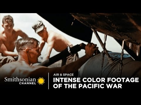 Intense Footage Of The Pacific War In Color | Smithsonian Channel