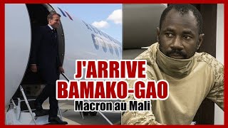 MACRON ARRIVE AU MALI .. ROI 1212 REPOND TAL B