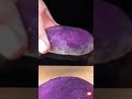 ASMR PURPLE DESSERT *RICE CAKE 찹쌀떡 먹방 EATING SOUNDS #shorts