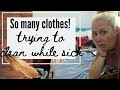 CLEANING WHILE SICK | Aussie Clean with Me 2020 | SO MANY CLOTHES!