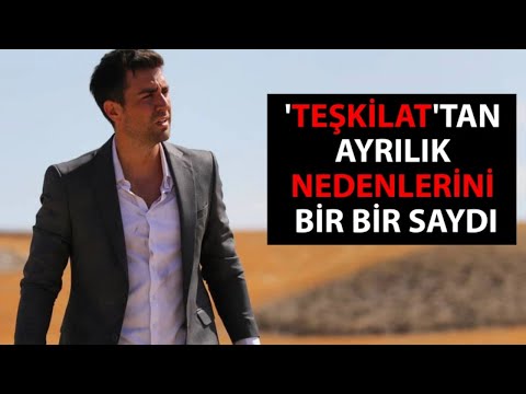 Çağlar Ertuğrul 'Teşkilat'tan ayrılık nedenlerini tek tek saydı