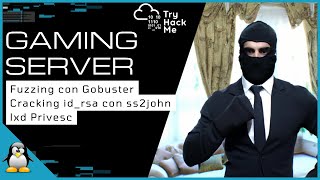 Gaming Server - TryHackMe | Walkthrough en español | Dificultad: Fácil | 2022 (Directo Resubido)