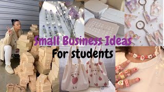 Small business ideas for students(teenagers and young adults)