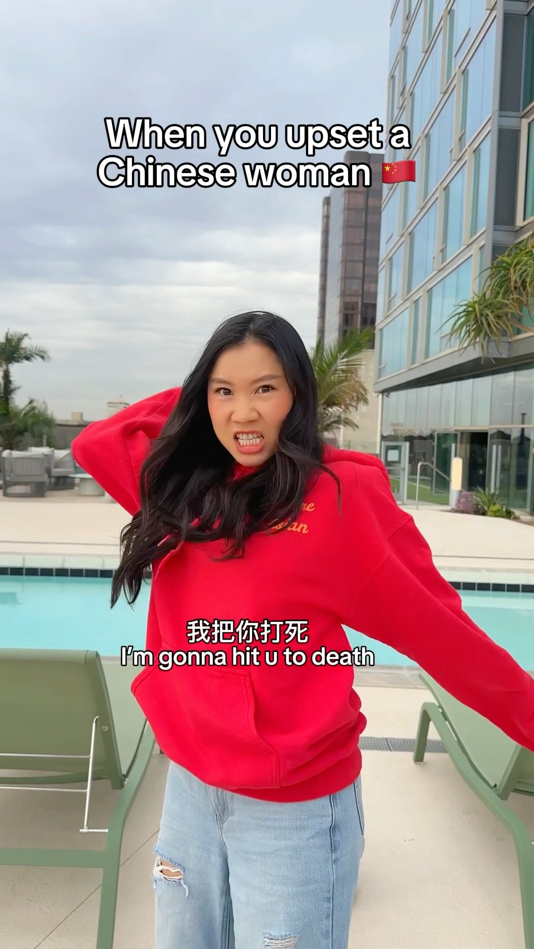 Chinese ?? VS Kazakhstani ?? women @daneliya_official