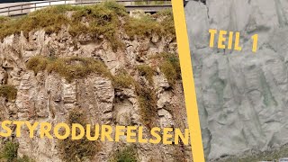 Felsen aus Styrodur | TUTORIAL | Teil 1