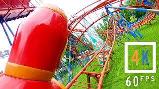 Wild Train - Parc Saint Paul 4K 60Fps Onride Pov