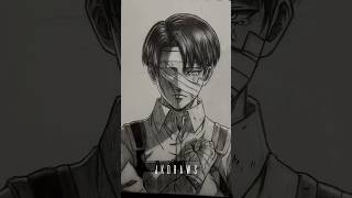CAPTAIN LEVI - Infinite Aura💀 | pencil sketch #art #captainlevi #levi #leviackerman #aot #animeart