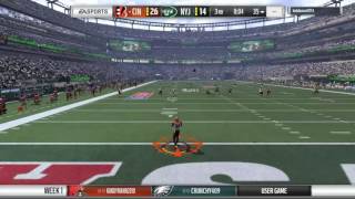UFL Week 1 - Jets vs Bengals - Game changing HUGE hit by rookie LB Darron Lee
